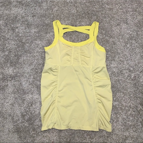 kyodan yellow tank top size M - Picture 3 of 7